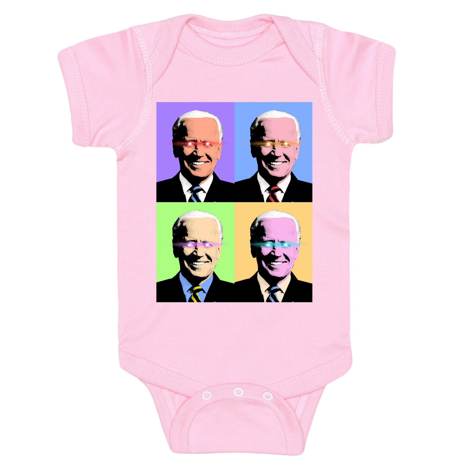Dark Brandon Pop Art Baby One Piece